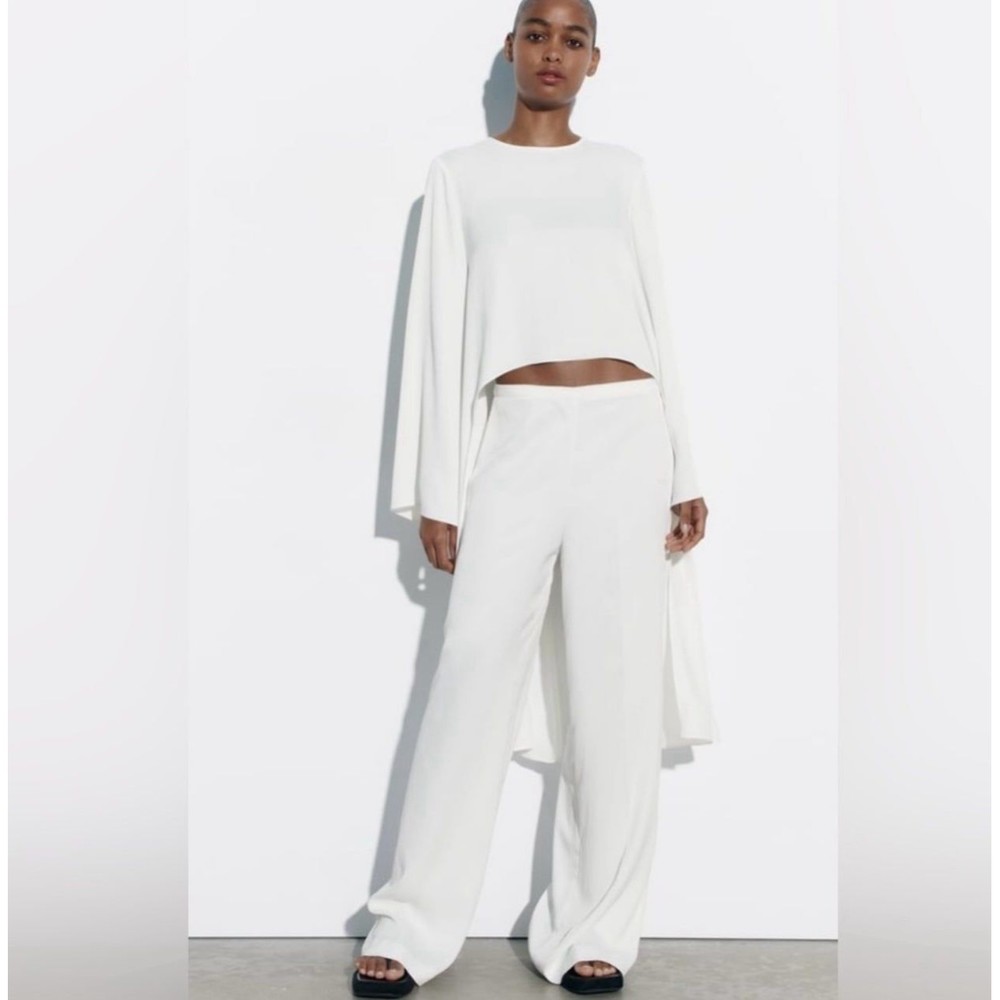 ZARA PALAZZO PANTS XS